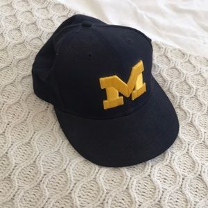 Old-School Block M New Era Michigan Hat